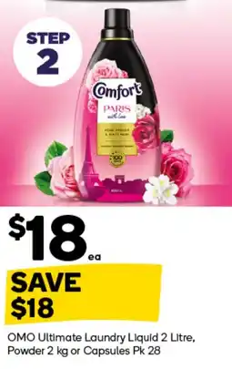 Woolworths Comfort Paris with Love Laundry Liquid offer