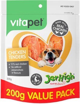 BIG W VitaPet Chicken Tenders 200g offer