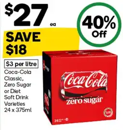 Woolworths Coca-Cola zero sugar offer