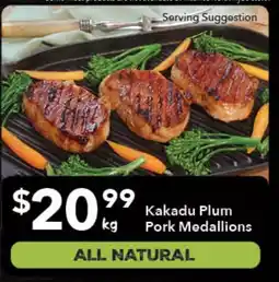 Ritchies Kakadu Plum Pork Medallions offer