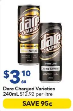 Ritchies Dare Charged Varieties offer
