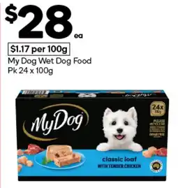 Woolworths MyDog Wet Dog Food offer