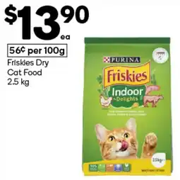 Woolworths Friskies Dry Cat Food offer