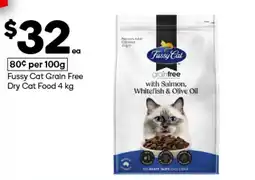Woolworths Fussy Cat Grain Free Dry Cat Food offer