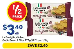 Ritchies La Famiglia Kitchen Garlic Slices offer