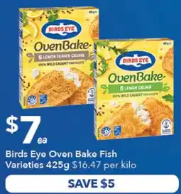 Ritchies Birds Eye Oven Bake Fish Varieties offer