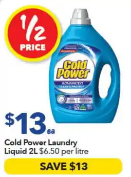 Ritchies Cold Power Laundry Liquid offer