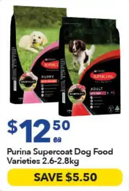 Ritchies Purina Supercoat Dog Food Varieties offer