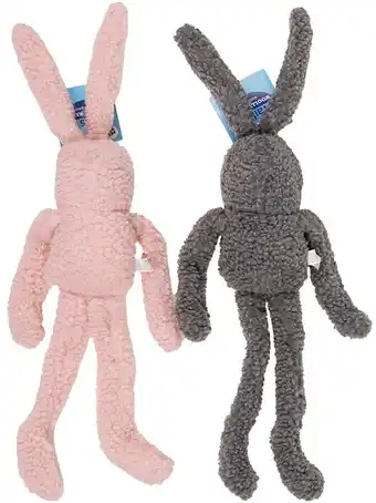 BIG W Tails Woolly Rabbit Dog Toy offer