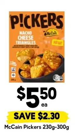 Drakes McCain Pickers Nacho Cheese Triangles offer