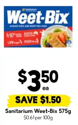 Drakes Sanitarium Weet-Bix offer