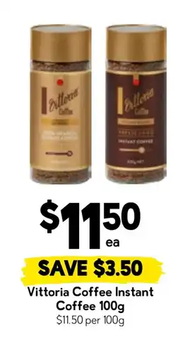 Drakes Vittoria Coffee Instant Coffee offer