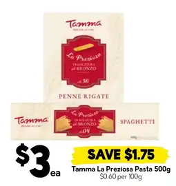 Drakes Tamma La Preziosa Pasta offer
