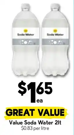Drakes Soda Water offer