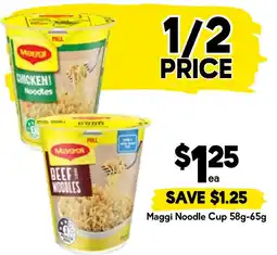 Drakes Maggi Noodle Cup offer