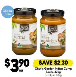 Drakes Chef's Garden Indian Curry Sauce offer