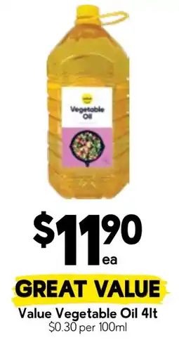 Drakes Value Vegetable Oil offer