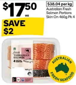 Woolworths Fresh Tasmanian Salmon offer