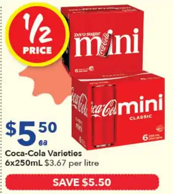 Coca-Cola Varieties