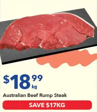 Australian Beef Rump Steak