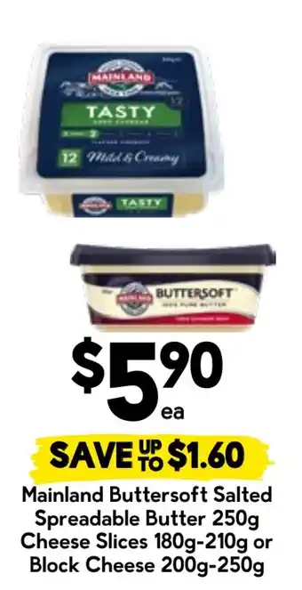 Mainland Buttersoft Salted Spreadable Butter