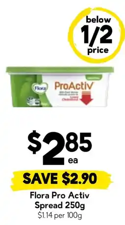 Drakes Flora Pro Activ Spread offer