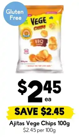 Drakes Ajitas Vege Chips offer