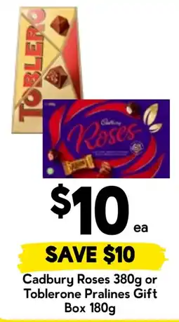Drakes Cadbury Roses offer
