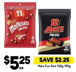 Drakes Mars Fun Size offer