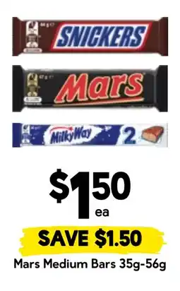 Drakes Mars Medium Bars offer