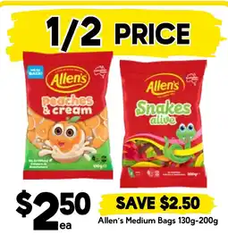 Drakes Allen's Medium Bags 130g-200g offer