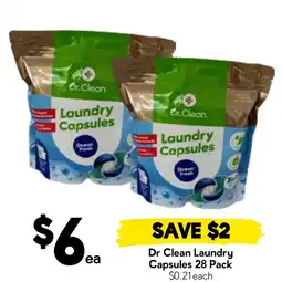 Drakes Dr Clean Laundry Capsules offer