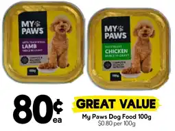 Drakes My Paws Dog Food offer