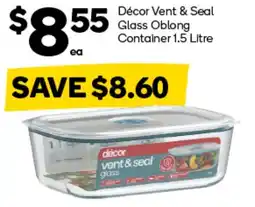 Woolworths décor vent & seal glass container offer