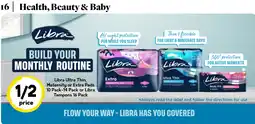 Drakes Libra Ultra Thin, Maternity or Extra Pads offer