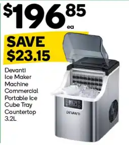Woolworths Devanti Ice Maker Machine offer