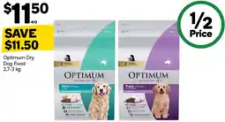 Woolworths Optimum Dry Dog Food offer