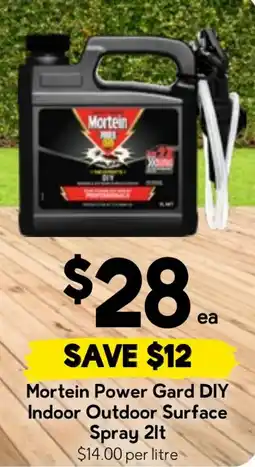 Drakes Mortein Power Gard DIY Indoor Outdoor Surface Spray offer