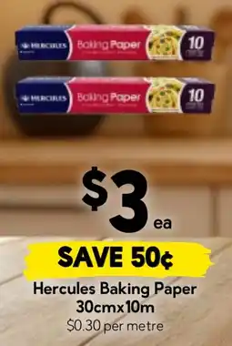 Drakes Hercules Baking Paper offer