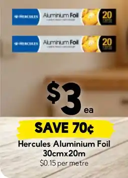 Drakes Hercules Aluminium Foil offer