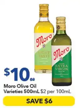 Ritchies Moro Olive Oil Varieties offer