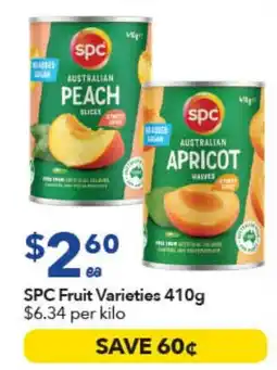 Ritchies SPC Fruit Varieties offer