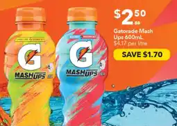 Ritchies Gatorade Mash Ups offer