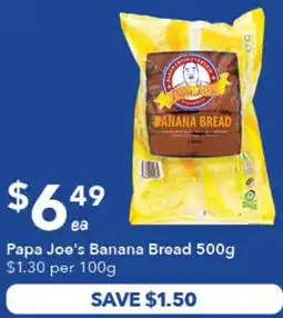 Ritchies Papa Joe's Banana Bread offer