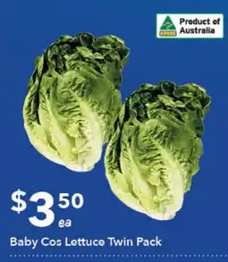 Ritchies Baby Cos Lettuce Twin Pack offer