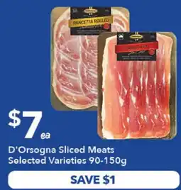 Ritchies D'Orsogna Sliced Meats offer