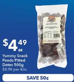 Ritchies Yummy Snack Foods Pitted Dates offer