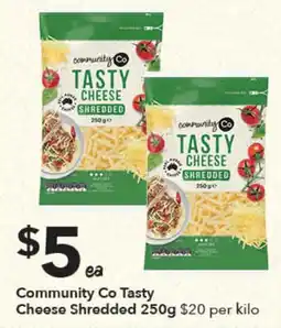 Ritchies Community Co Tasty Cheese Shredded offer