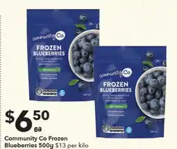 Ritchies Community Co Frozen Blueberries offer