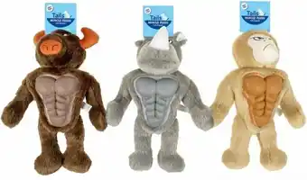 BIG W Tails Muscle Plush Animal offer